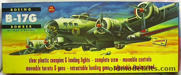 Lindberg 1/64 Boeing B-17G Bomber by Paul Lindberg, 525-249 plastic model kit